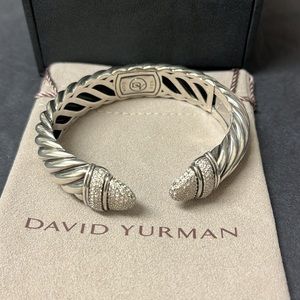 David Yurman Waverly Hinged Cuff Bracelet     10 MM